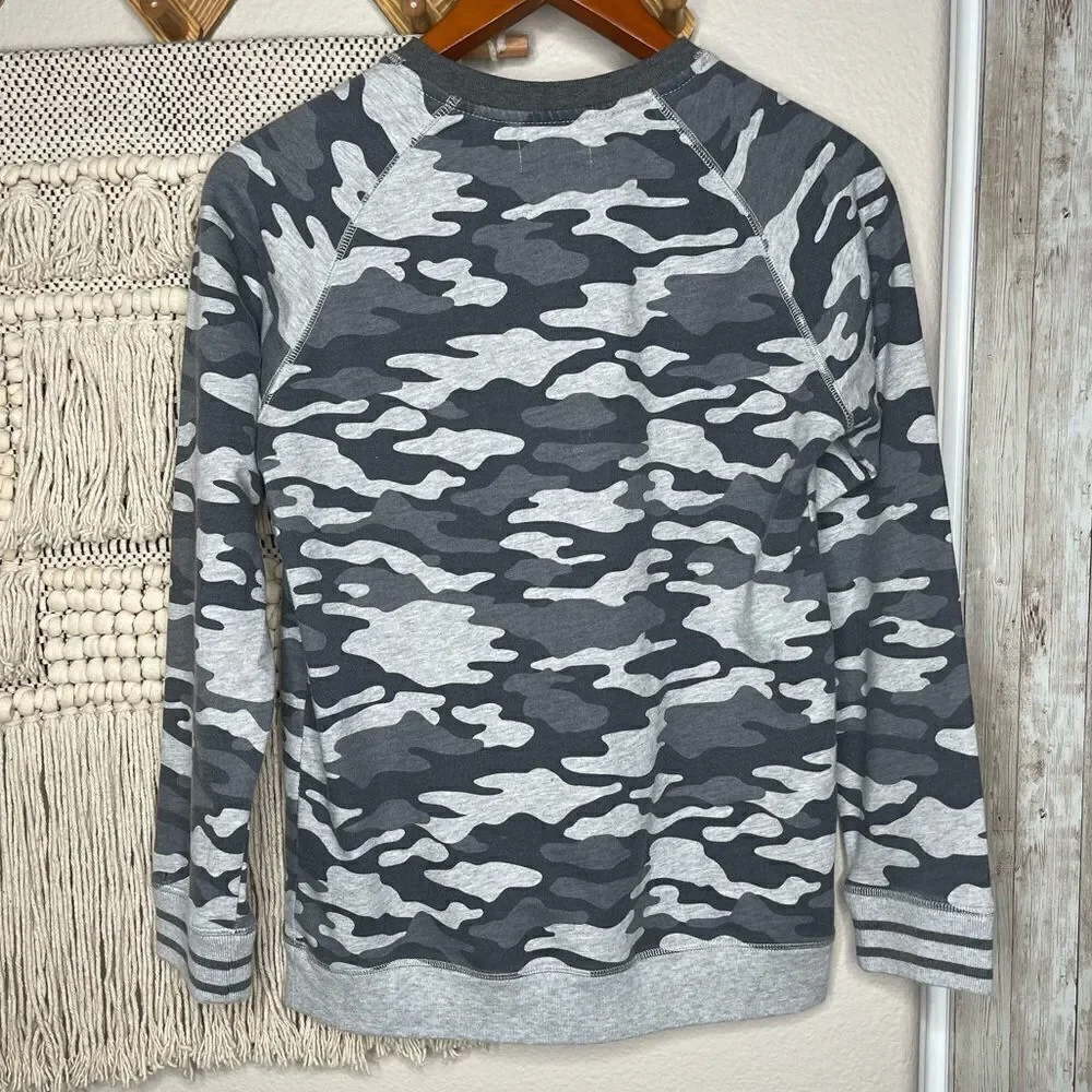 French Toast Grey Camouflage Sweatshirt
